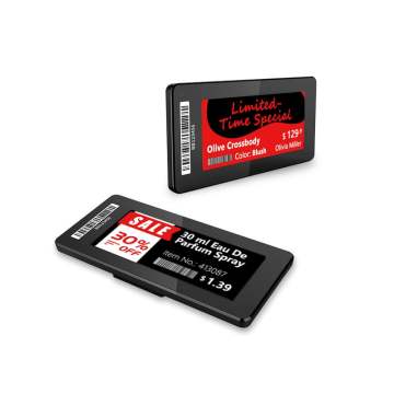 Etiqueta electrónica para estantes de 2,9 pulgadas Serie delgada