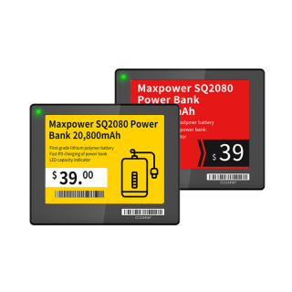 Etiqueta de borde de estantería electrónica multilingüe de 4,2 pulgadas Serie delgada