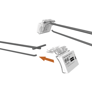 Soporte de gancho T-peg para ESL