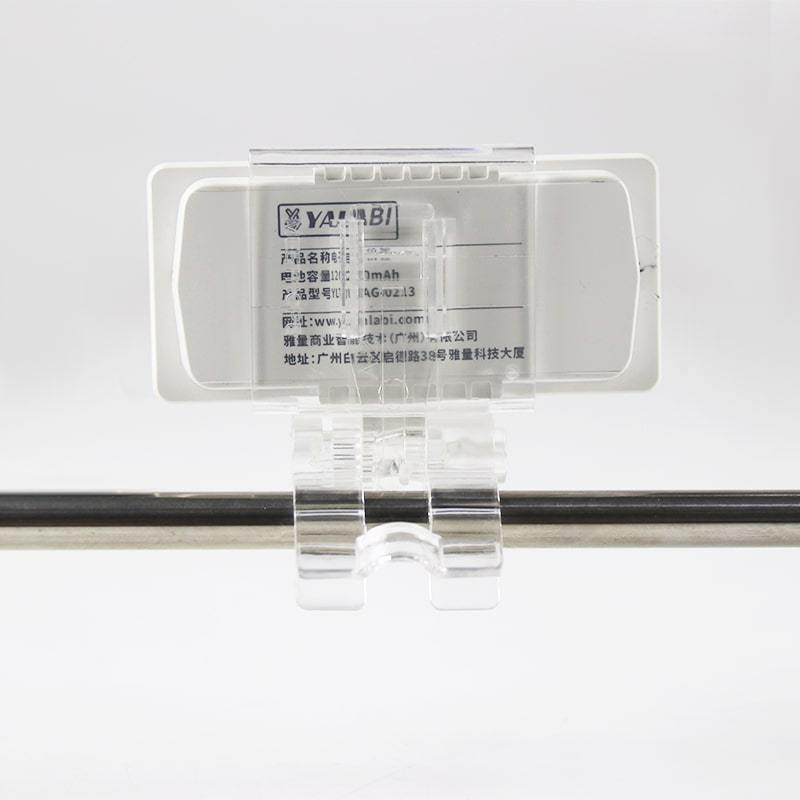 ESL Tag Clip vertical para colgador de metal