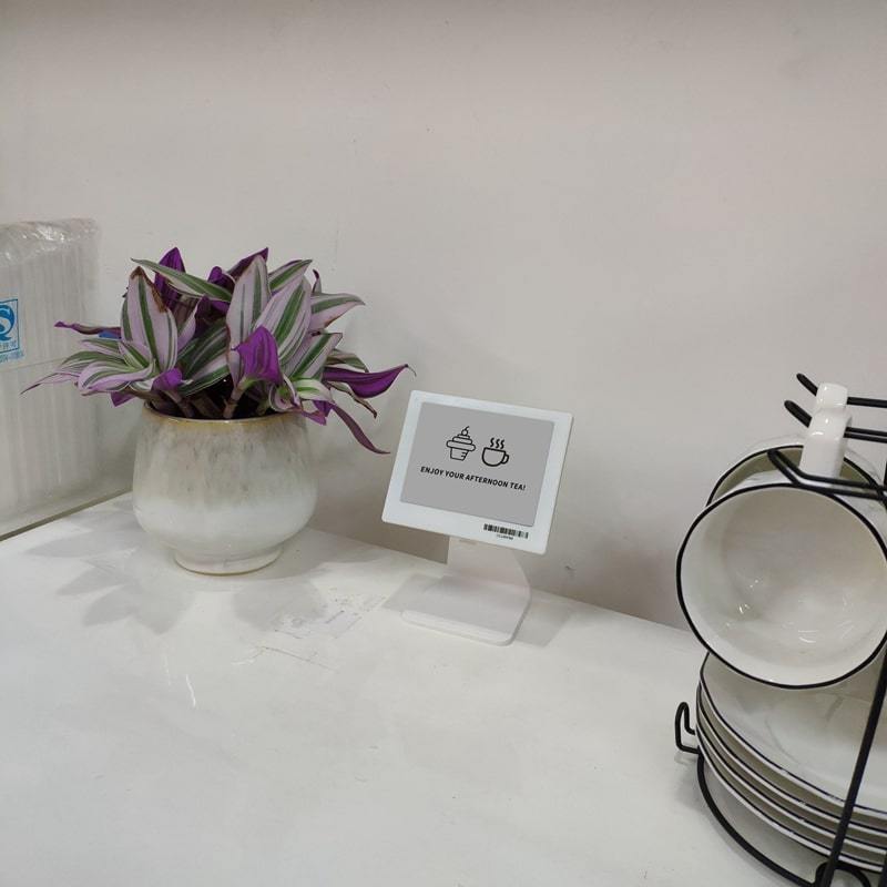 Soporte de mesa para etiquetas electrónicas de venta al por menor