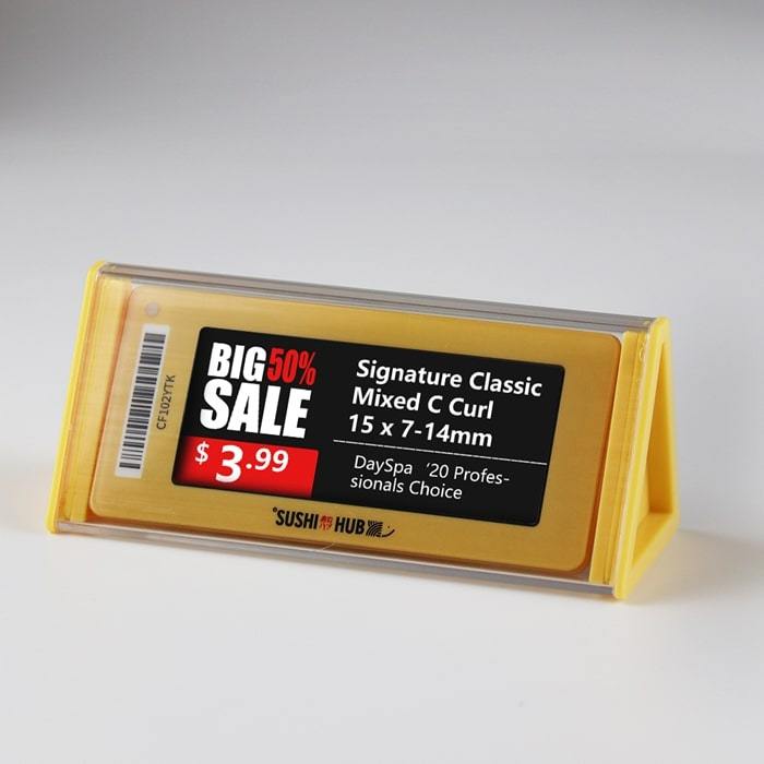 Caja ESL transparente para panadería o charcutería