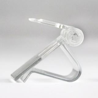 Clip vertical para etiquetas de estantes digitales para superficies planas