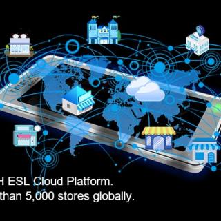 Serie Lite de etiquetas digitales para minoristas de 4,2 pulgadas