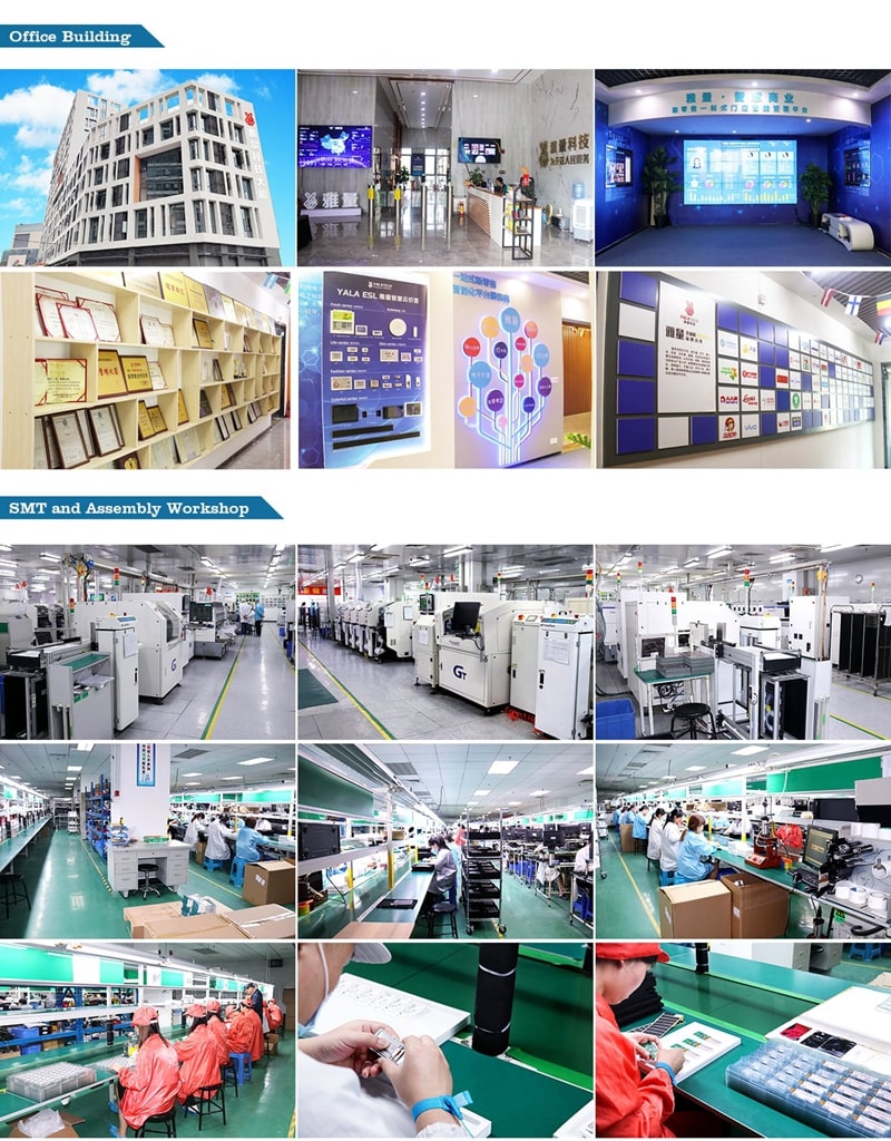 4 color electronic label