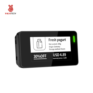 Etiqueta impermeable multilingüe del estante de Digitaces del congelador de 2,13 pulgadas