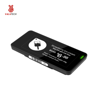 Etiqueta impermeable multilingüe del estante de Digitaces del congelador de 2,9 pulgadas