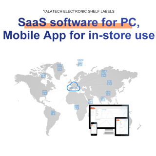 Etiqueta de estantería electrónica de 1,54 pulgadas