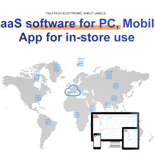 Puerta de enlace 2.4G para etiqueta de estantería electrónica